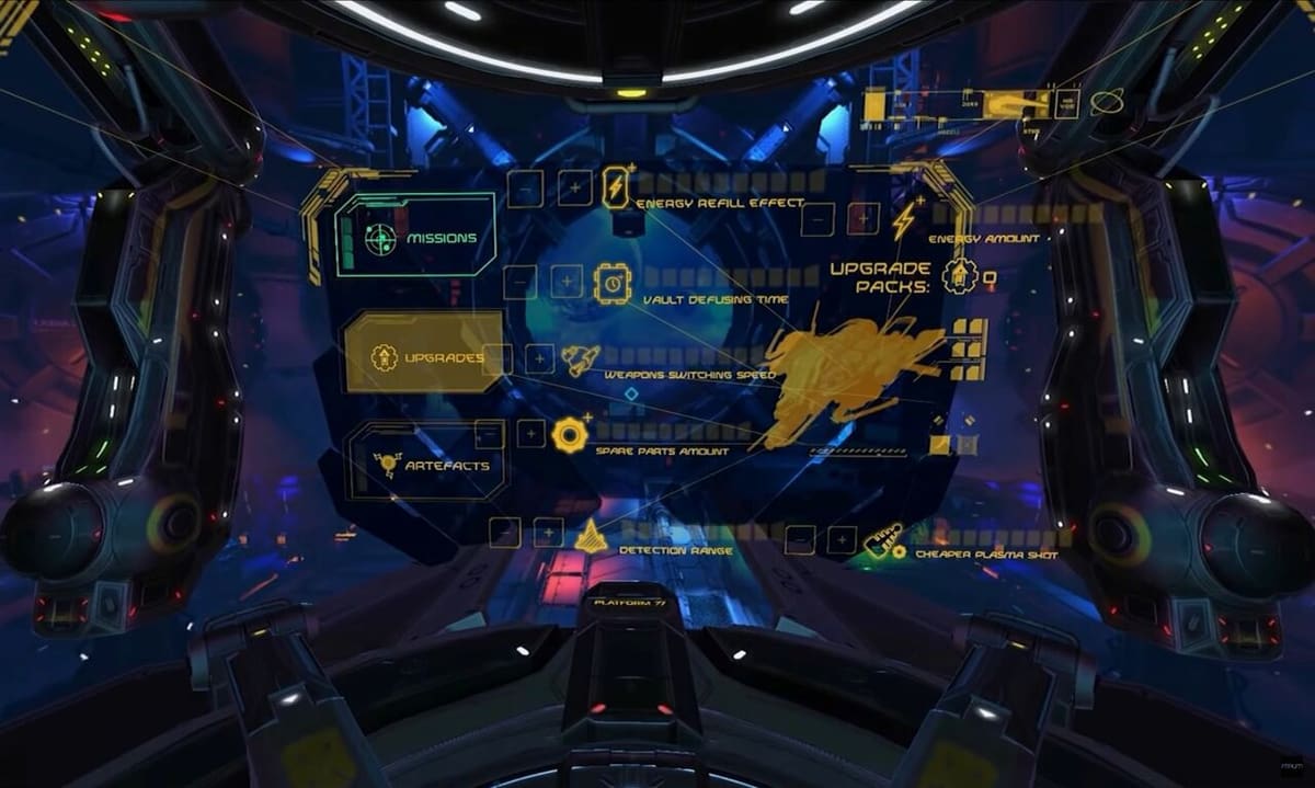 Have an outer space adventure in VR