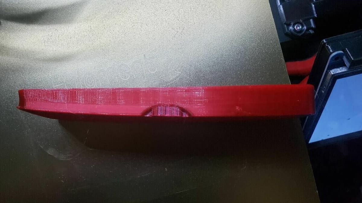 Warping usually affects an corner or two, but rarely an entire print