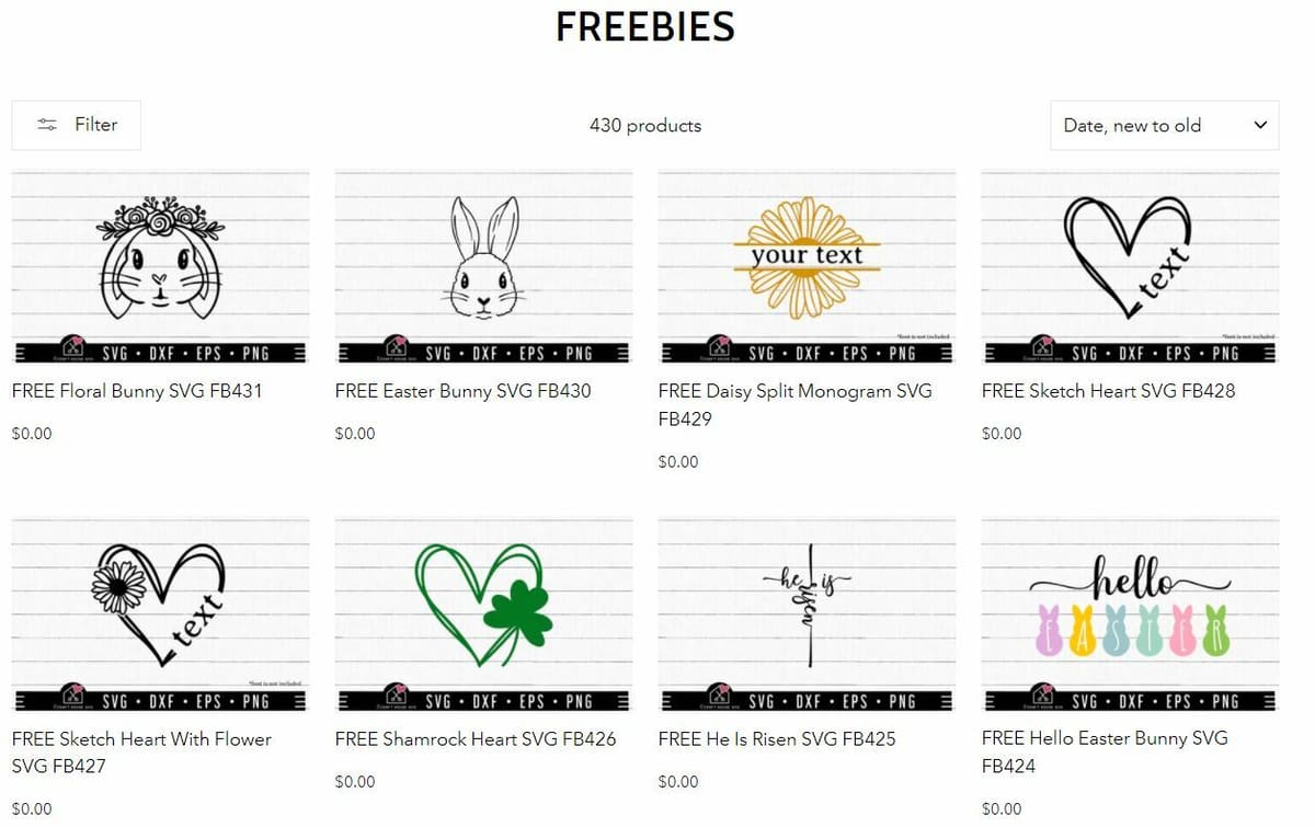 While not the biggest pool of SVGs, Craft House SVG still has a lot to offer