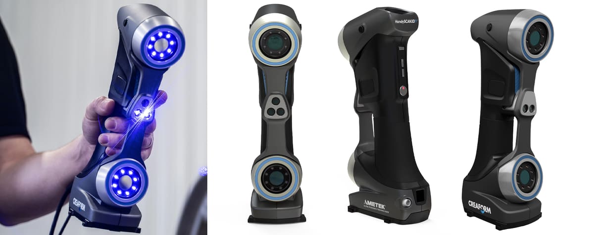 Image of The Best Handheld 3D Scanners for Professionals: Creaform HandyScan 307 Silver Series