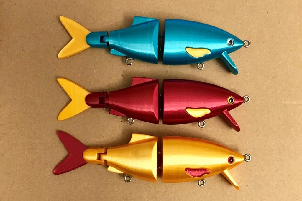 Customizable swimbait fishing lure
