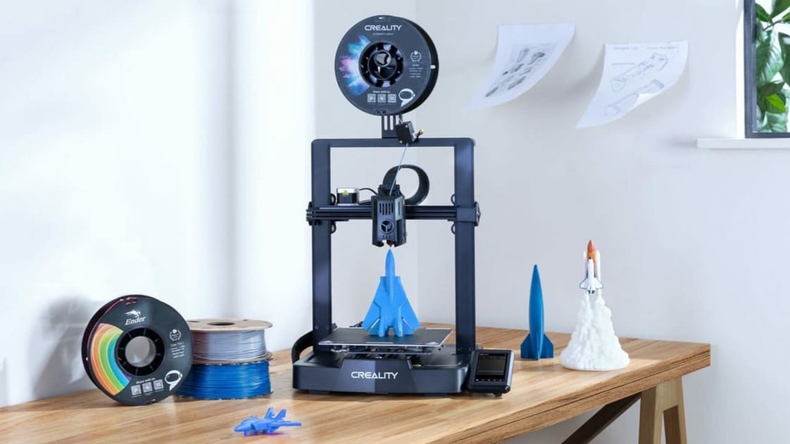 The Ender 3 V3 KE is an example of an XZ-head printer