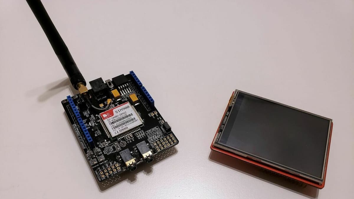 Touch screen + Cellular module = _____
