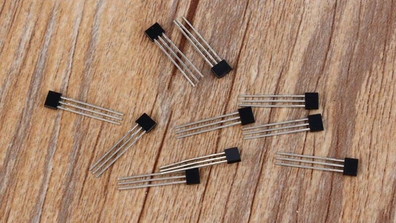 A3144 sensors are tiny affairs
