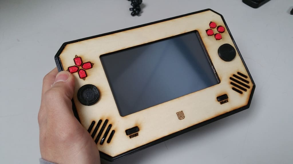 Use a combination of 3D printing and laser cutting, or 3D print the whole lot!