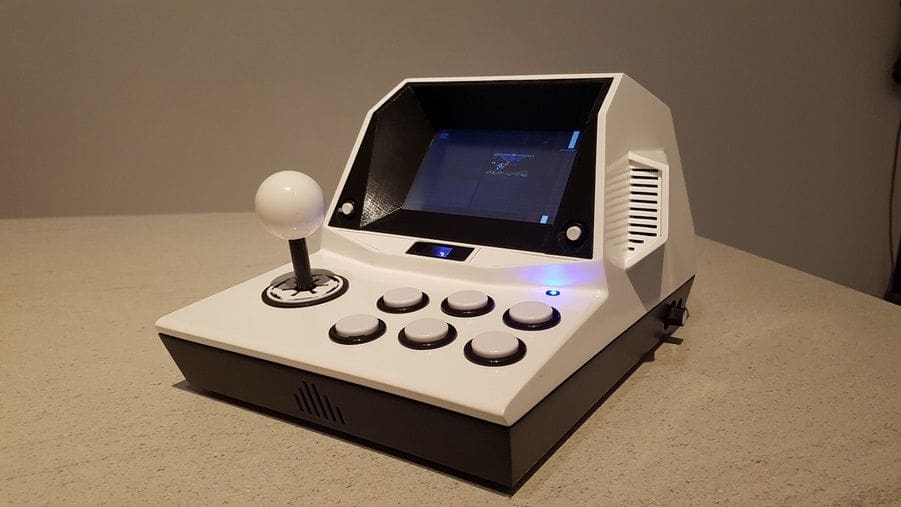 The StarOne Arcade has a mini screen for playing games