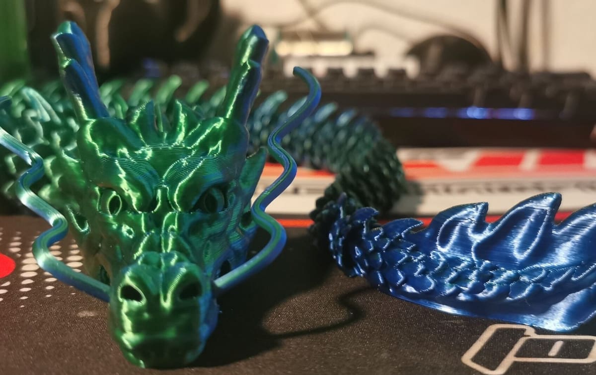 Keep things vibrant and colorful with Mystic Silky PLA