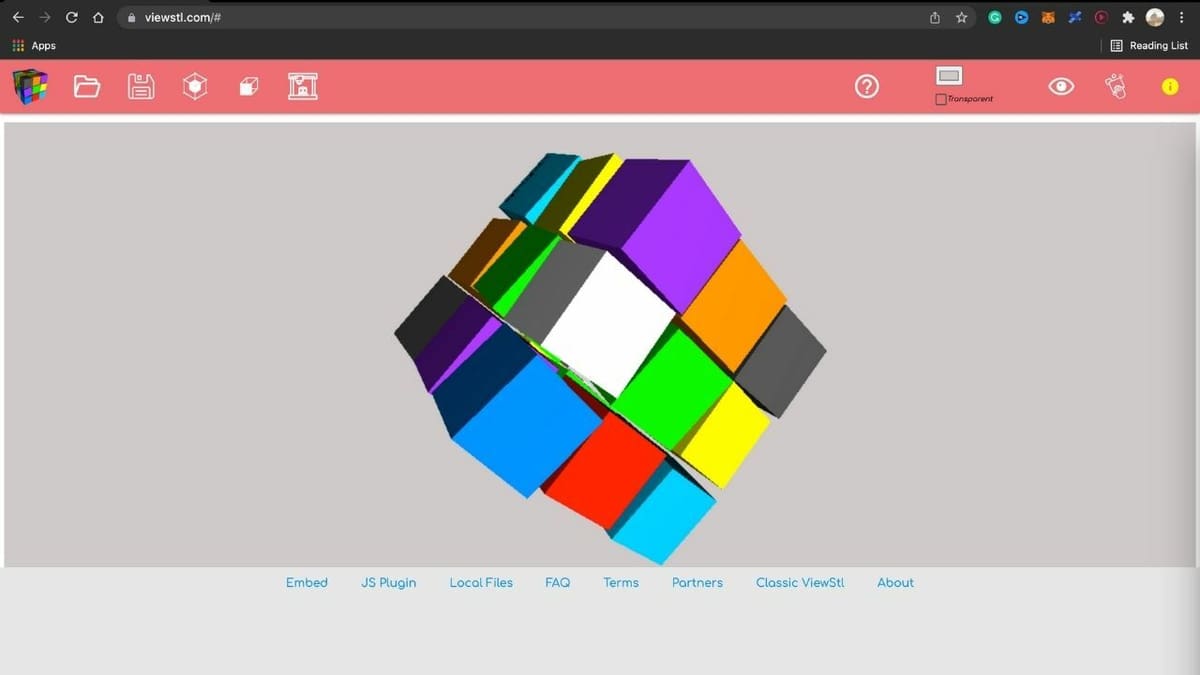 Interact with the 3D model using the trackpad, mouse, or fingers on your smartphone or tablet