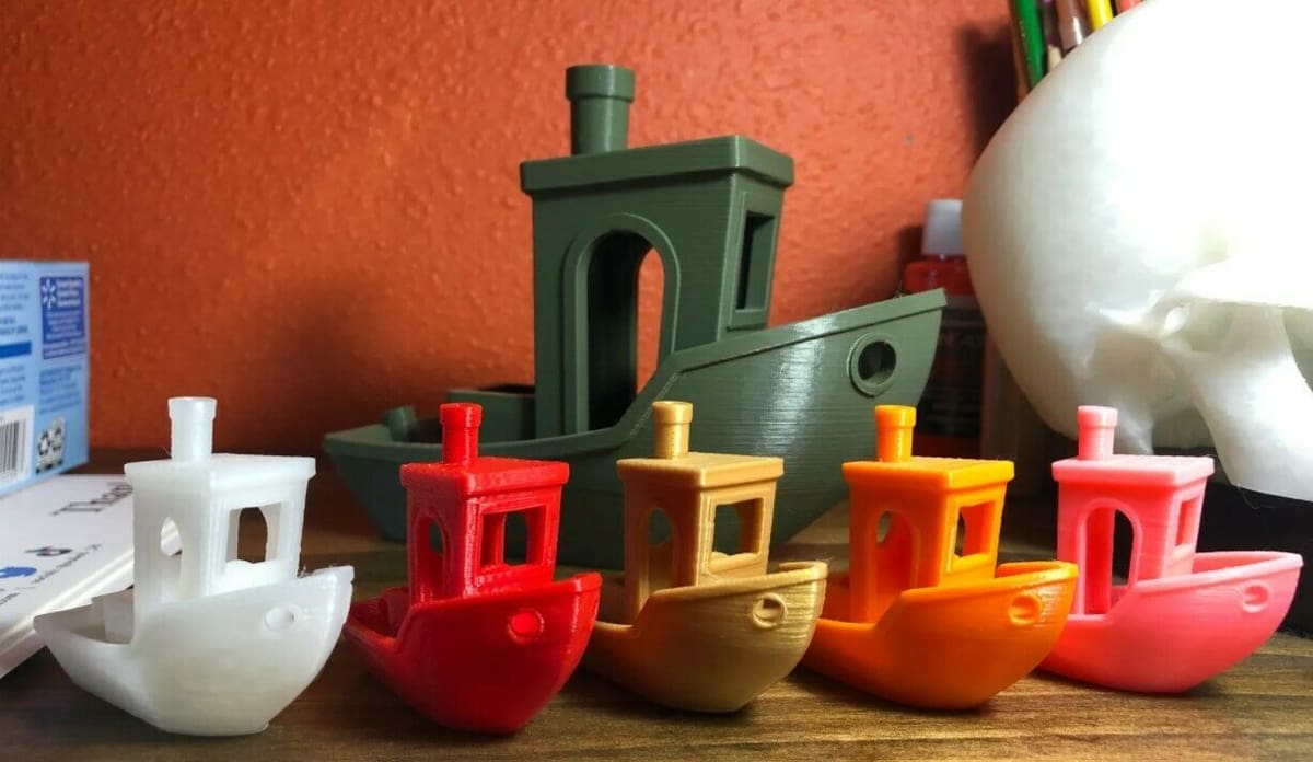 Benchys will allow us to compare relative amounts of printing