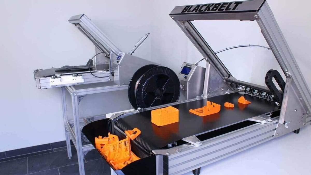 This Blackbelt printer is churning out parts