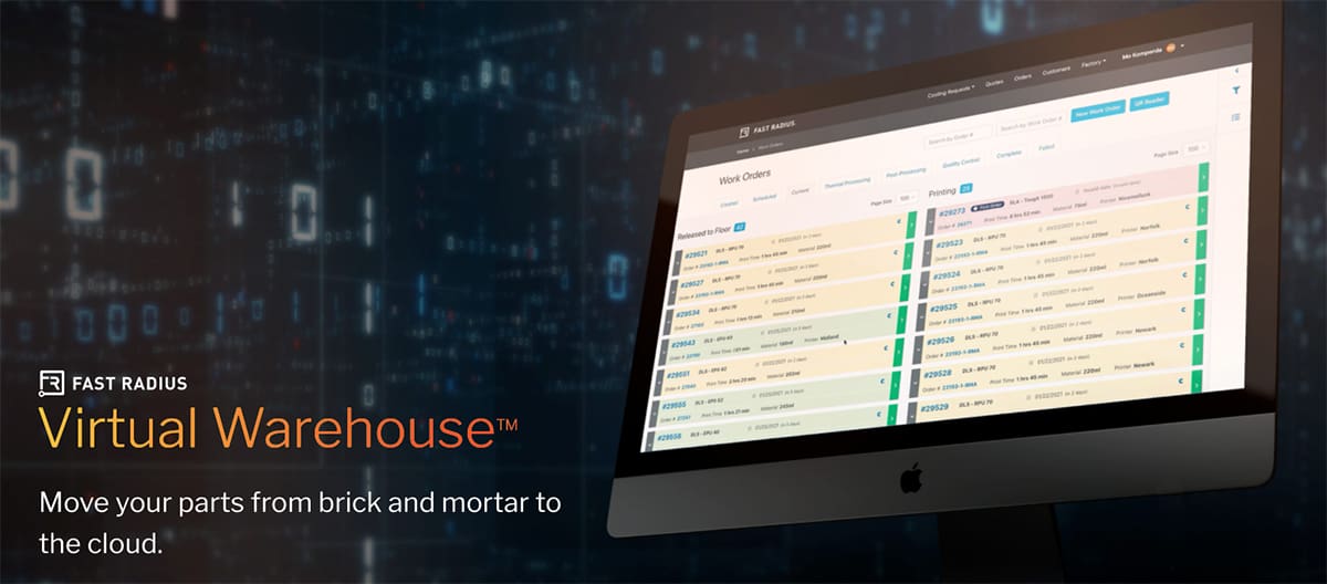 Image of Digital Warehouses: Top Solutions for Spare Part 3D Printing: Fast Radius
