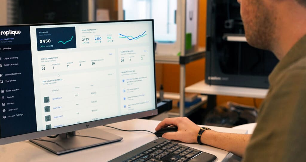 Image of Digital Warehouses: Top Solutions for Spare Part 3D Printing: Replique