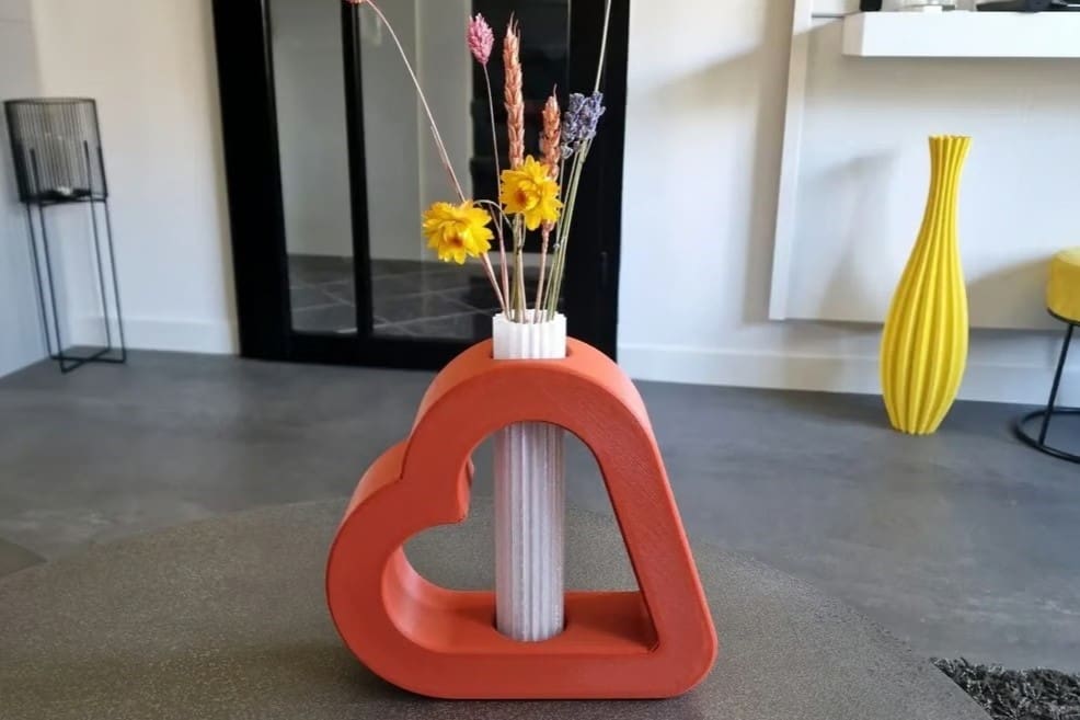 This vase is perfect for displaying a few special dried flowers