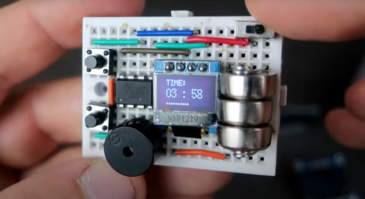 The countdown timer project is good project to learn from and it's practical