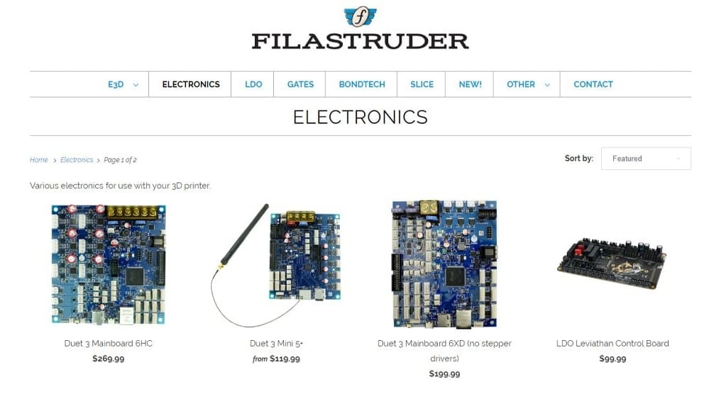 Image of: Filastruder