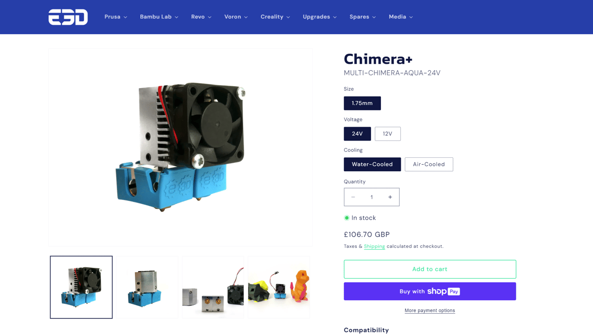 Image of: E3D-Online