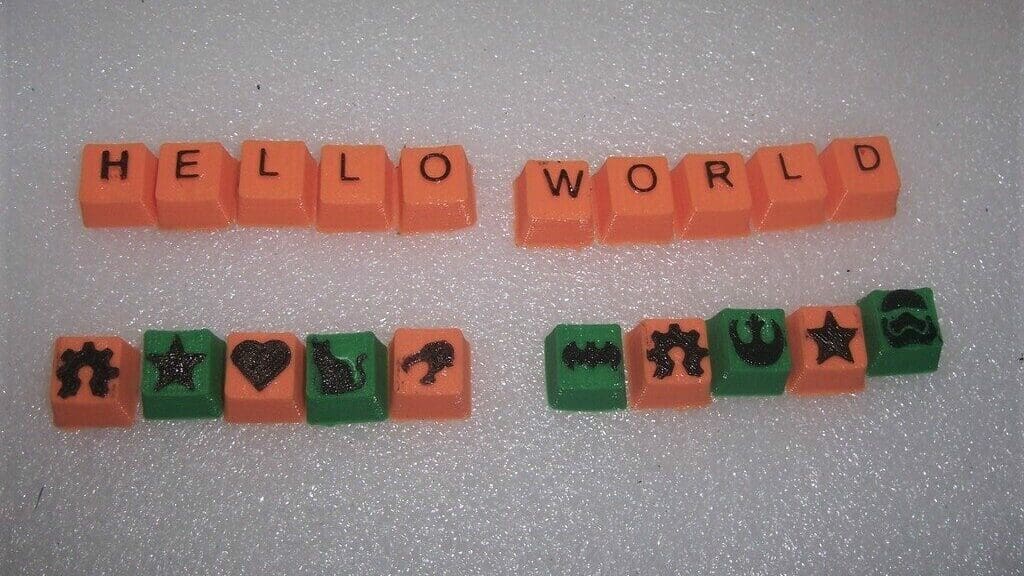 Can't find a keycap you like? Make a custom one!