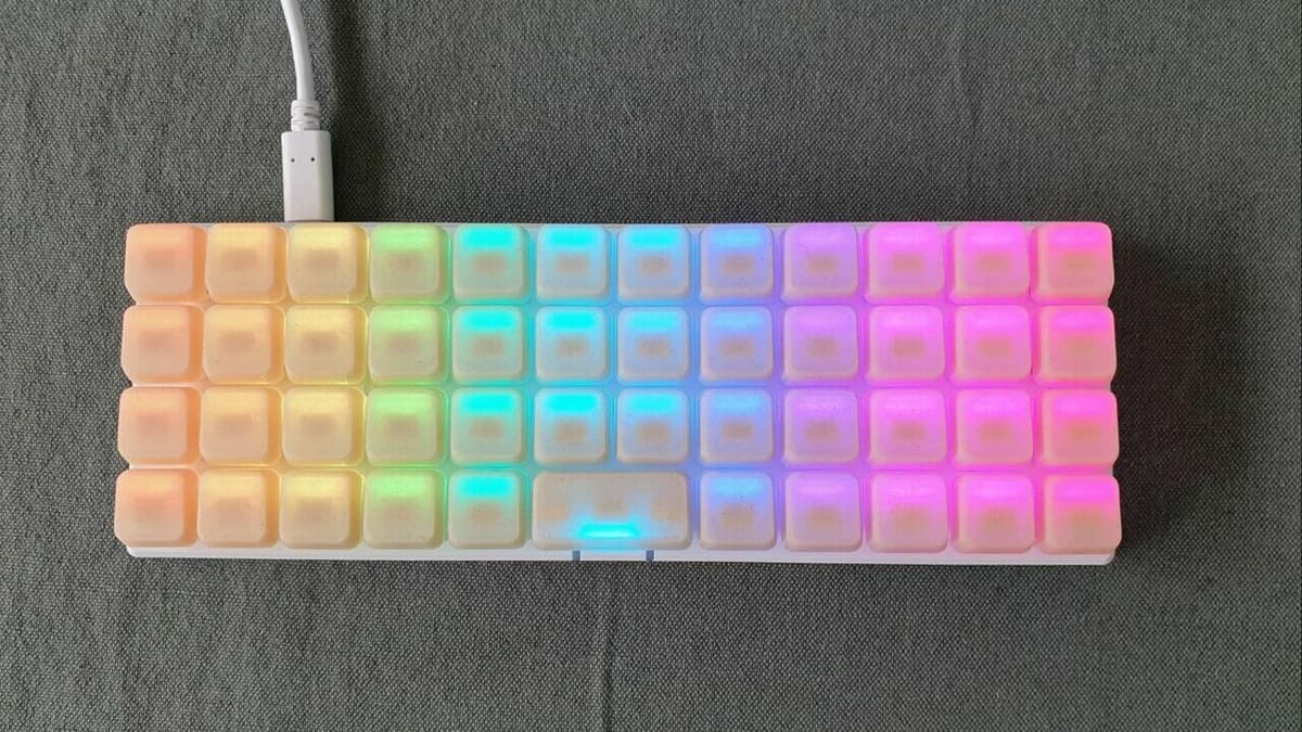 You can't get much more minimalist and smooth than this!