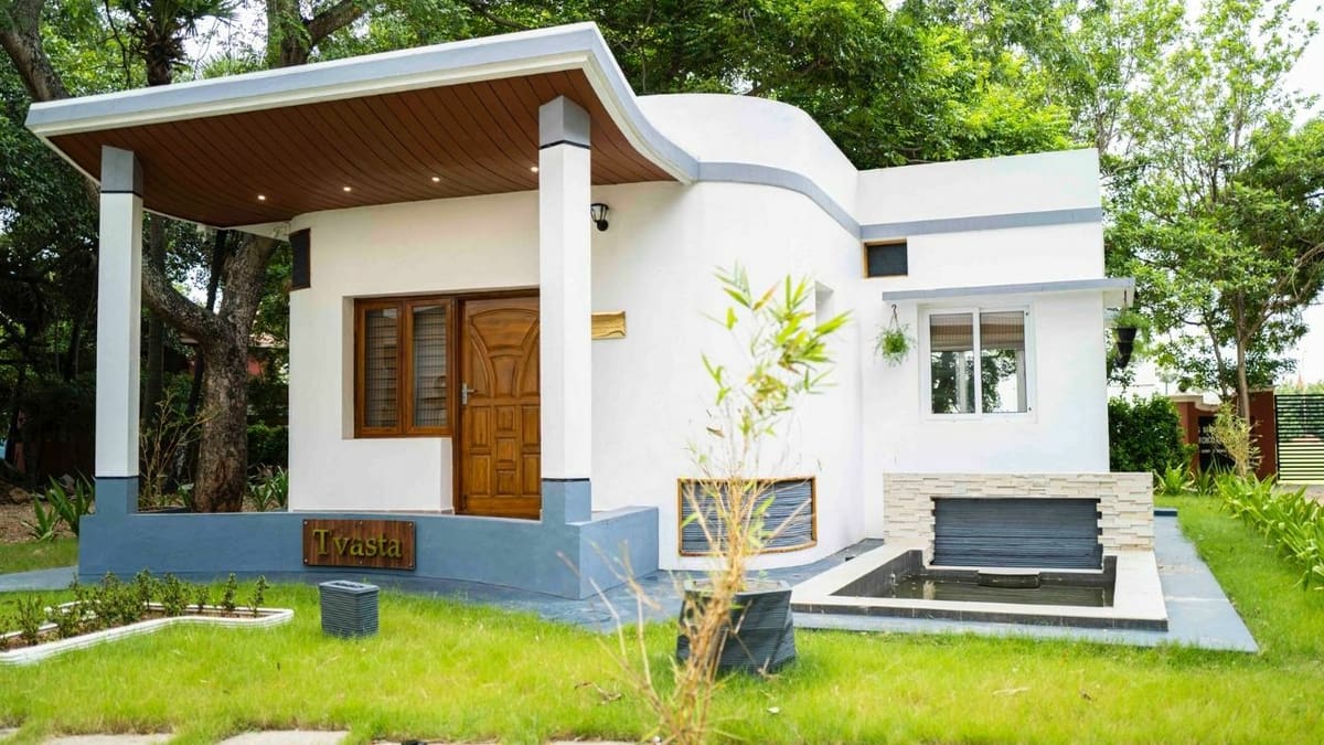 This building was constructed in a couple of days
