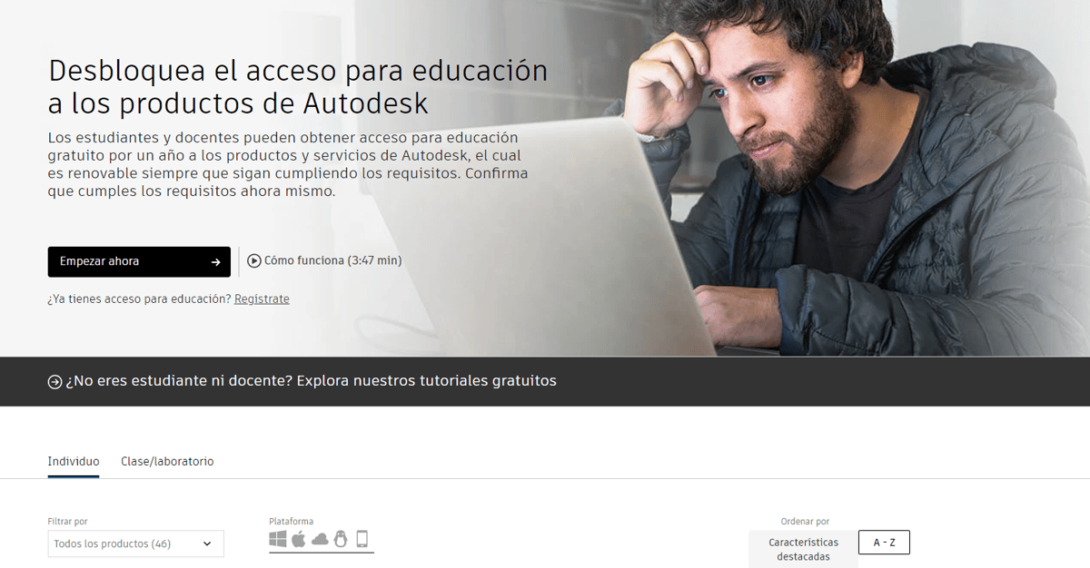 Imagen de Descargar AutoCAD gratis: Versión educativa