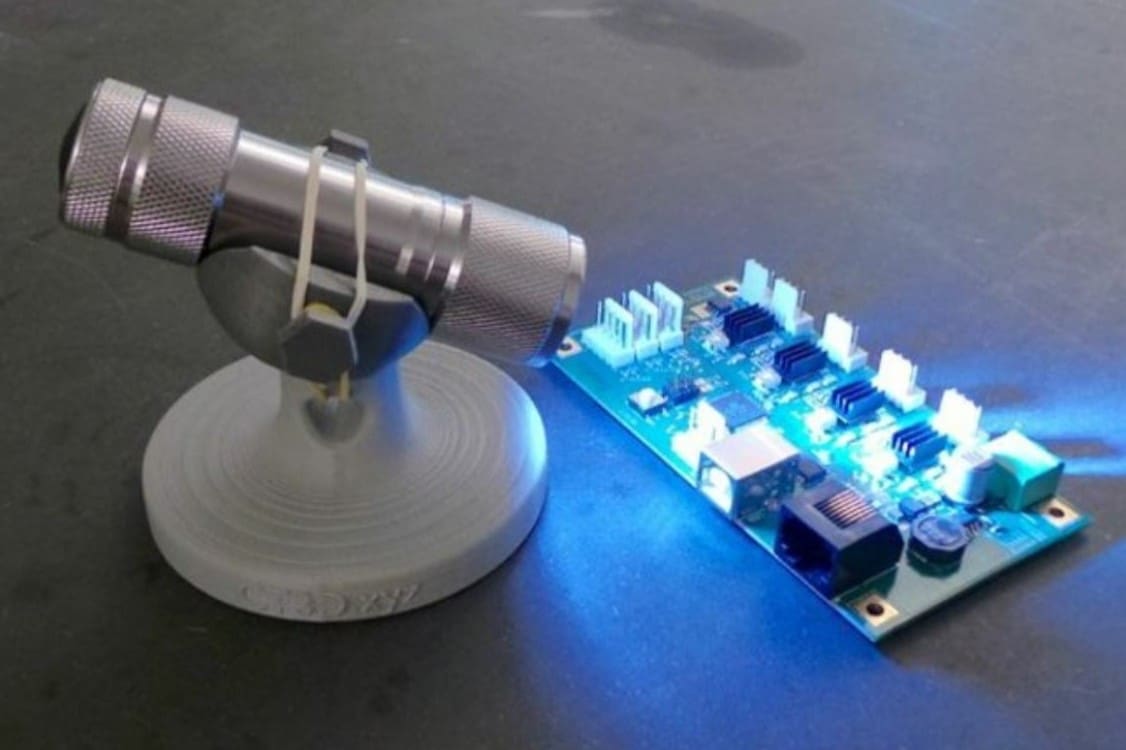A flashlight makes it easier to get into your printer's nooks and crannies