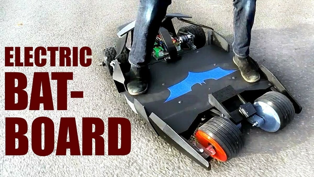 If Batman has a skateboard, he'd use the Bat-Board!