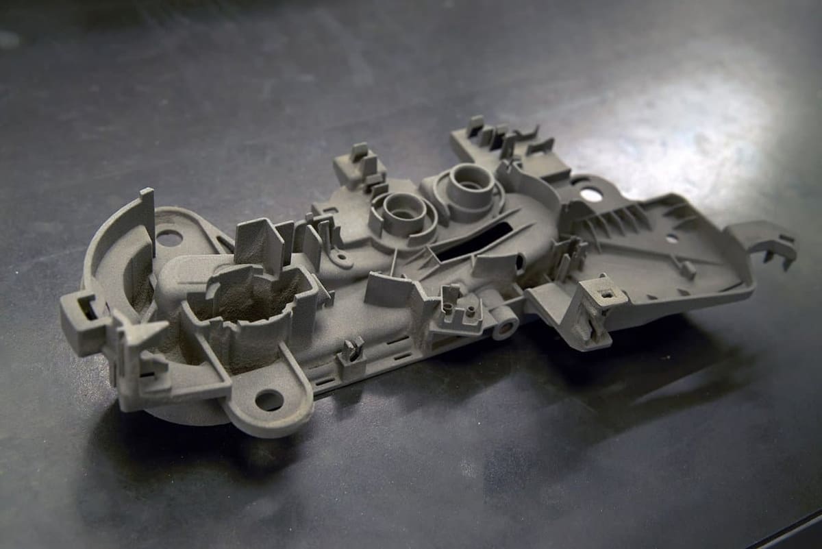 An airduct for a concept car printed with the Formlabs Fuse 1