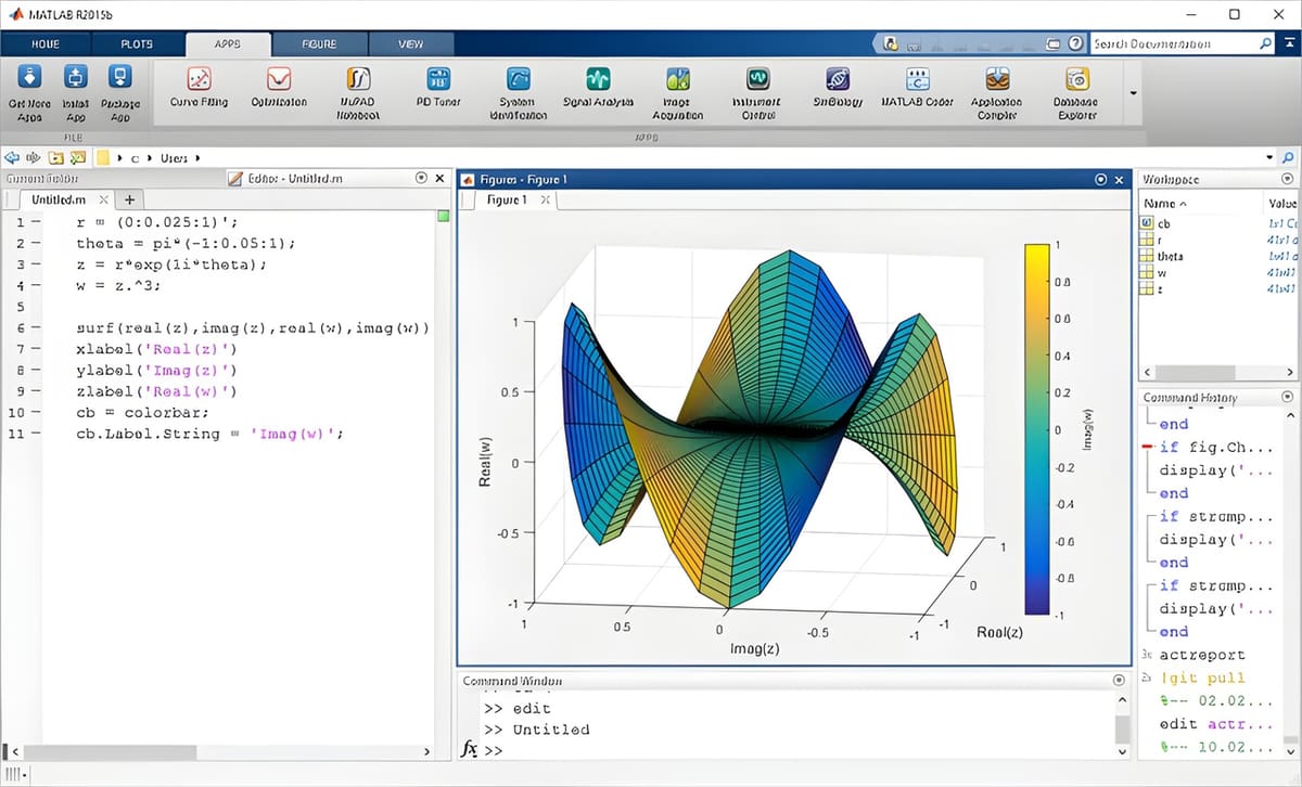 MATLAB's user interface