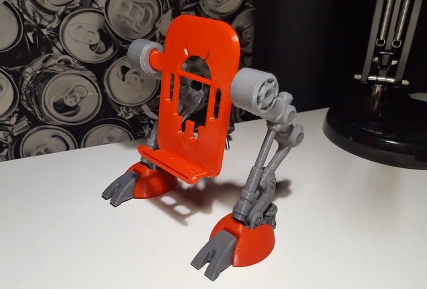 Now your phone has legs, but thankfully still can't run!