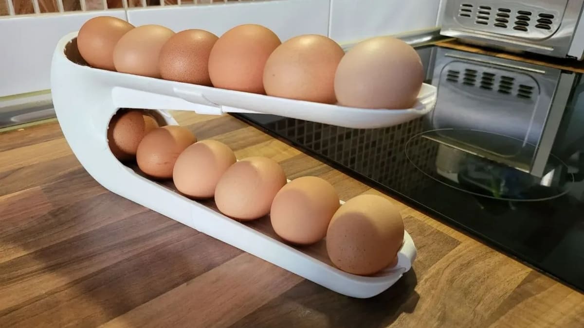 Imagen de: 7. Dispensador de huevos rotatorio