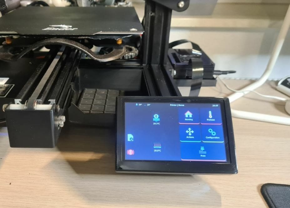 You'll need a compatible touchscreen display connected to the host computer