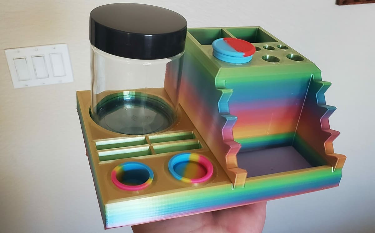 The Rainbow Silk PLA will add a magical touch to any print