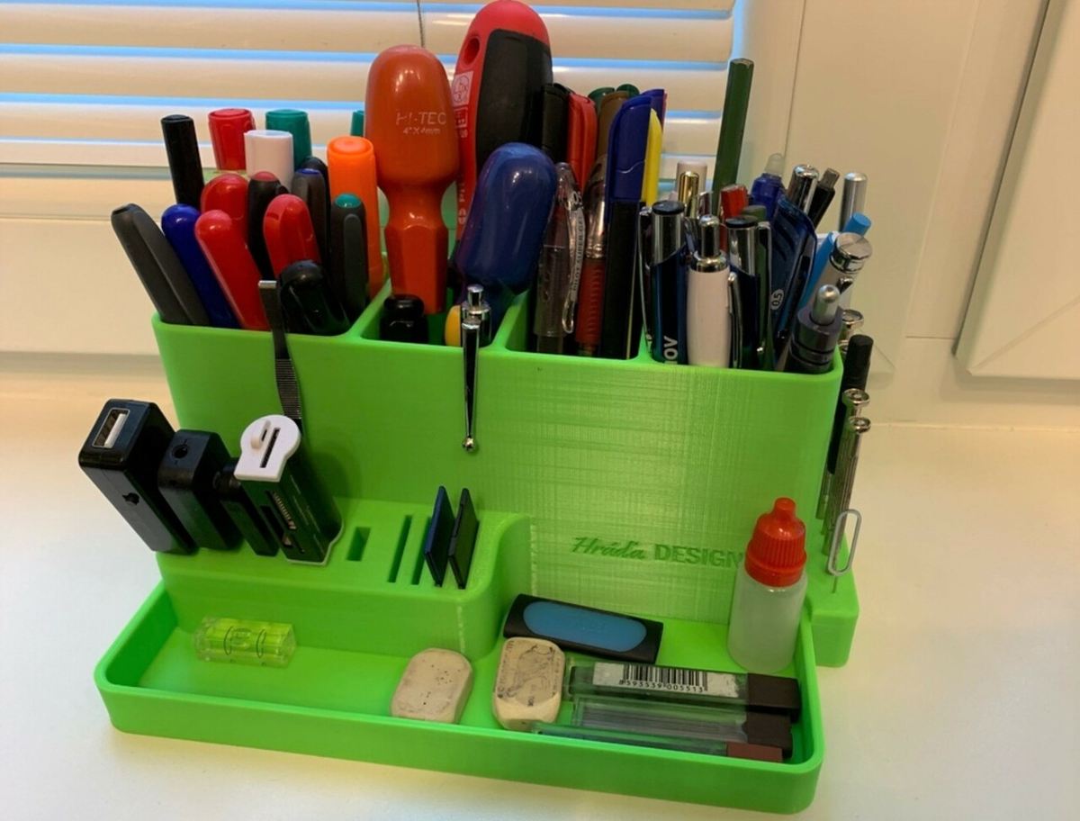 Taking desk organization to the next level