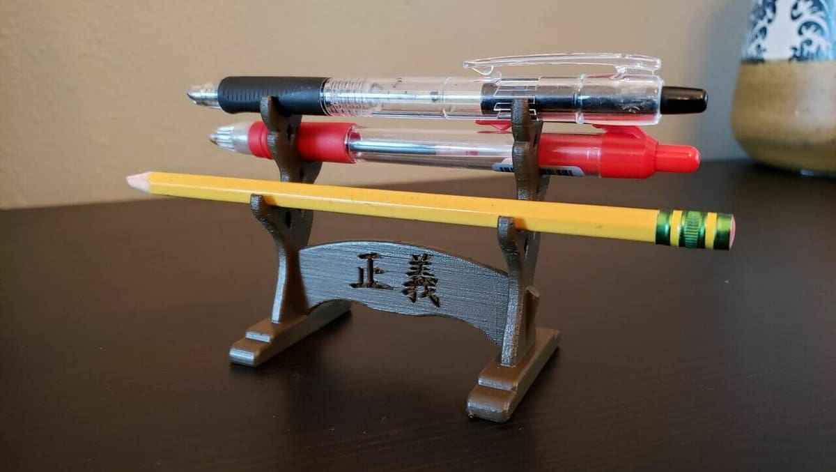 The pen is mightier than the sword