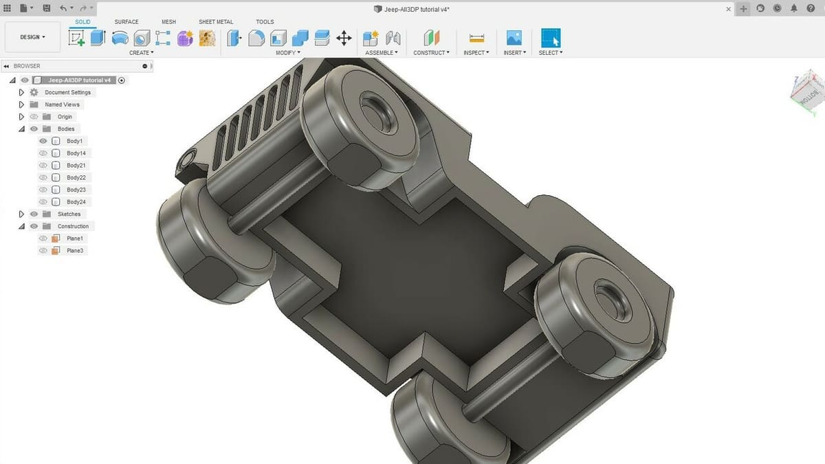 A good amount of filament material can be saved by merely cutting out unnecessary material from models.