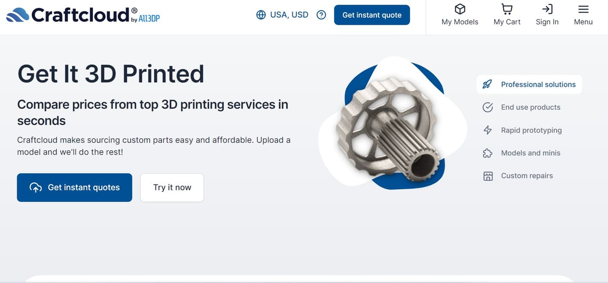 Image of: Craftcloud