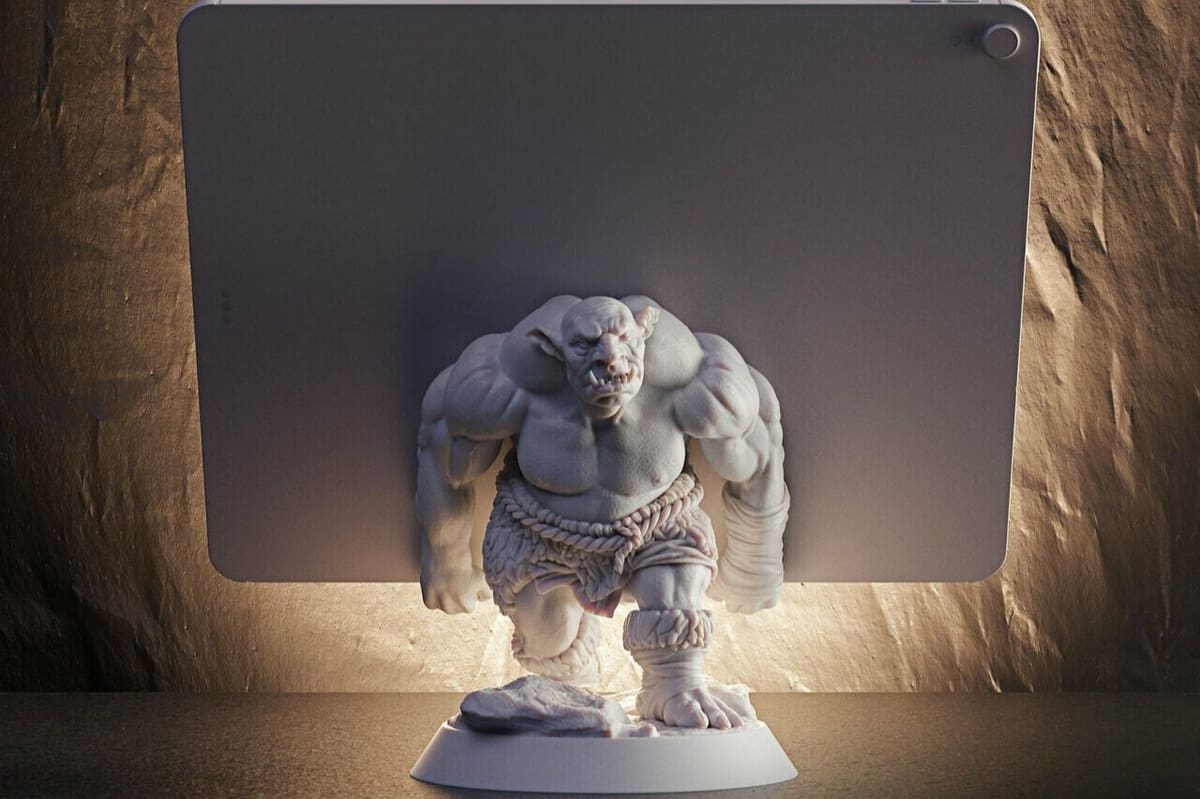 A buff buddy to hold your device