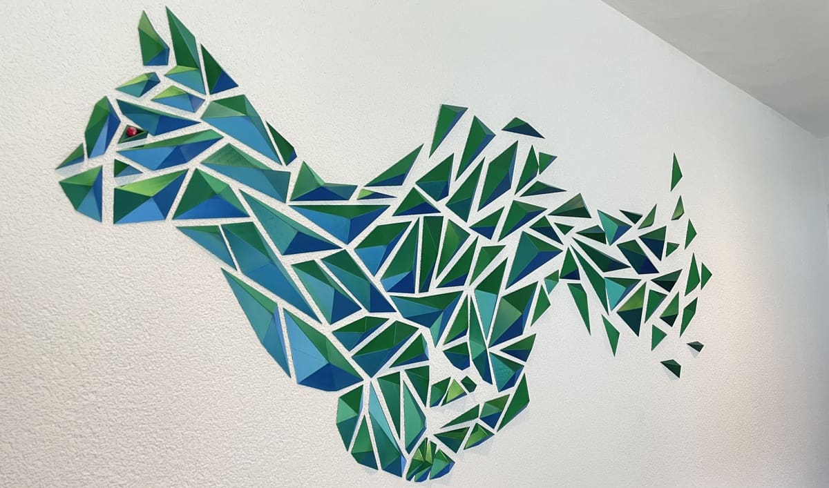Image of: 4. Geometric Cat