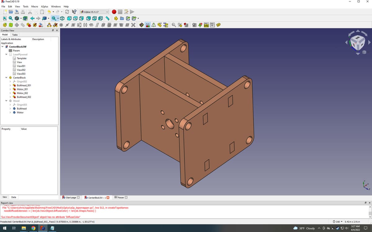 View a detailed, colored version of your IGES file, or make your own!