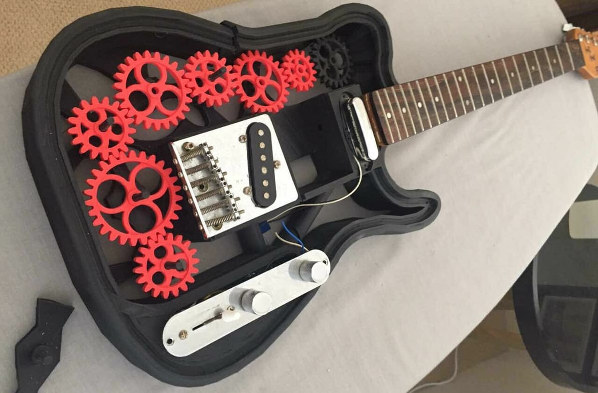 The Geartar is the only guitar that moves with you!
