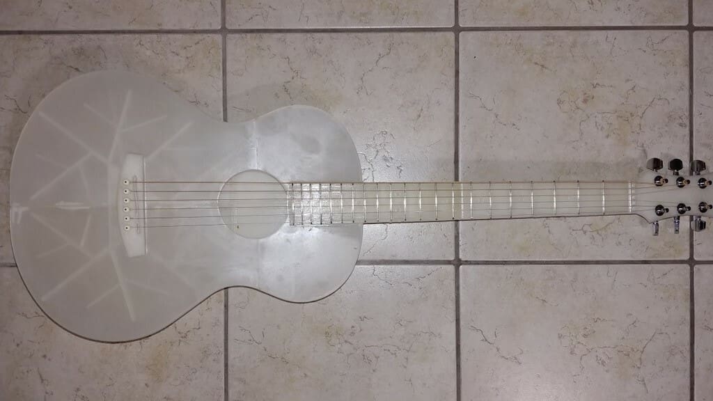 This may be the most well-known 3D printed acoustic guitar on the Internet