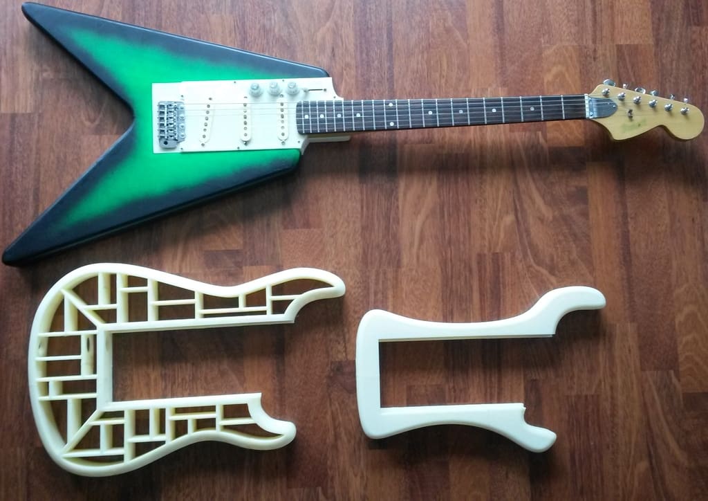 Why buy three different guitars when you can have a modular one?