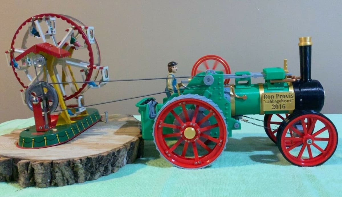 Driver and Ferris wheel not included