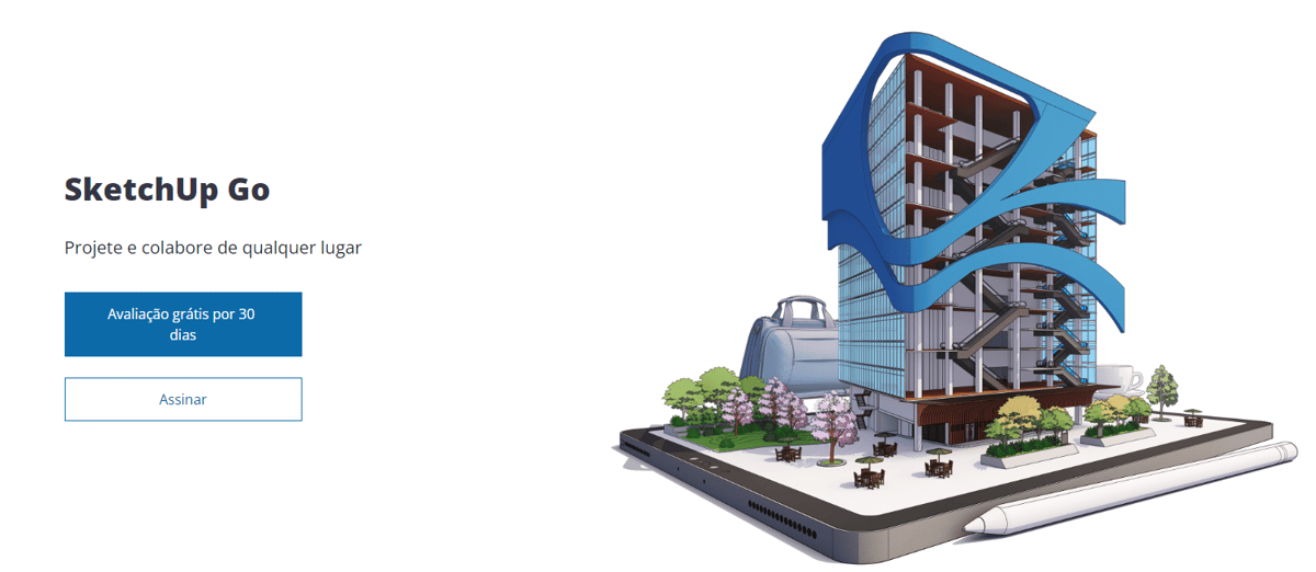 Foto de Baixar SketchUp / SketchUp gratuito: SketchUp Go para hobistas