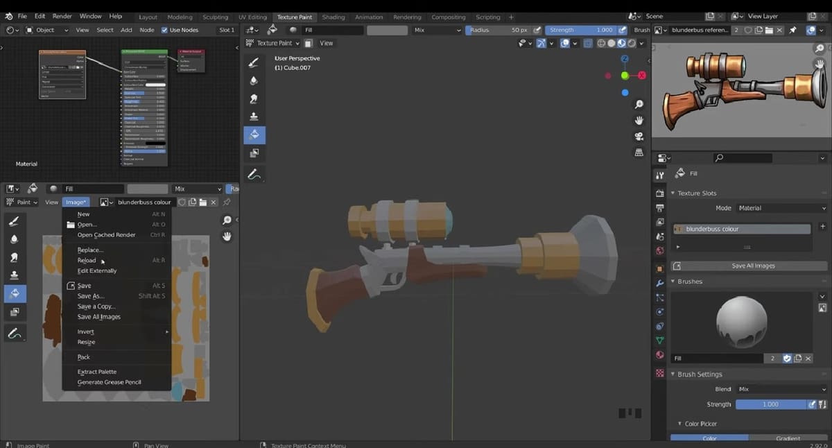 There is almost every tool in Blender