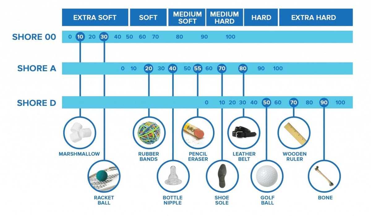 What you'll print will decide what Shore hardness to look for