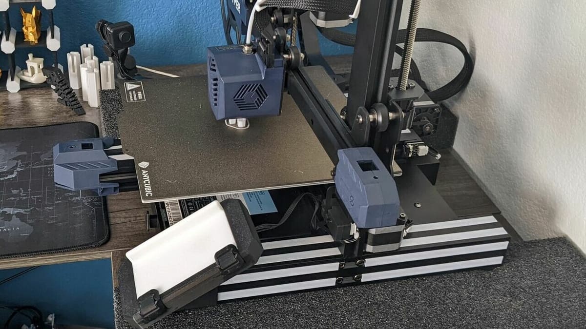 These V-slot covers go on the bottom frame pieces on the Vyper