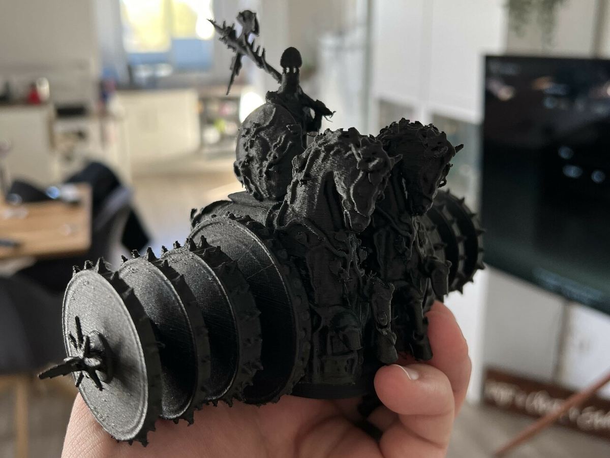 An evil chariot that can now be captured!
