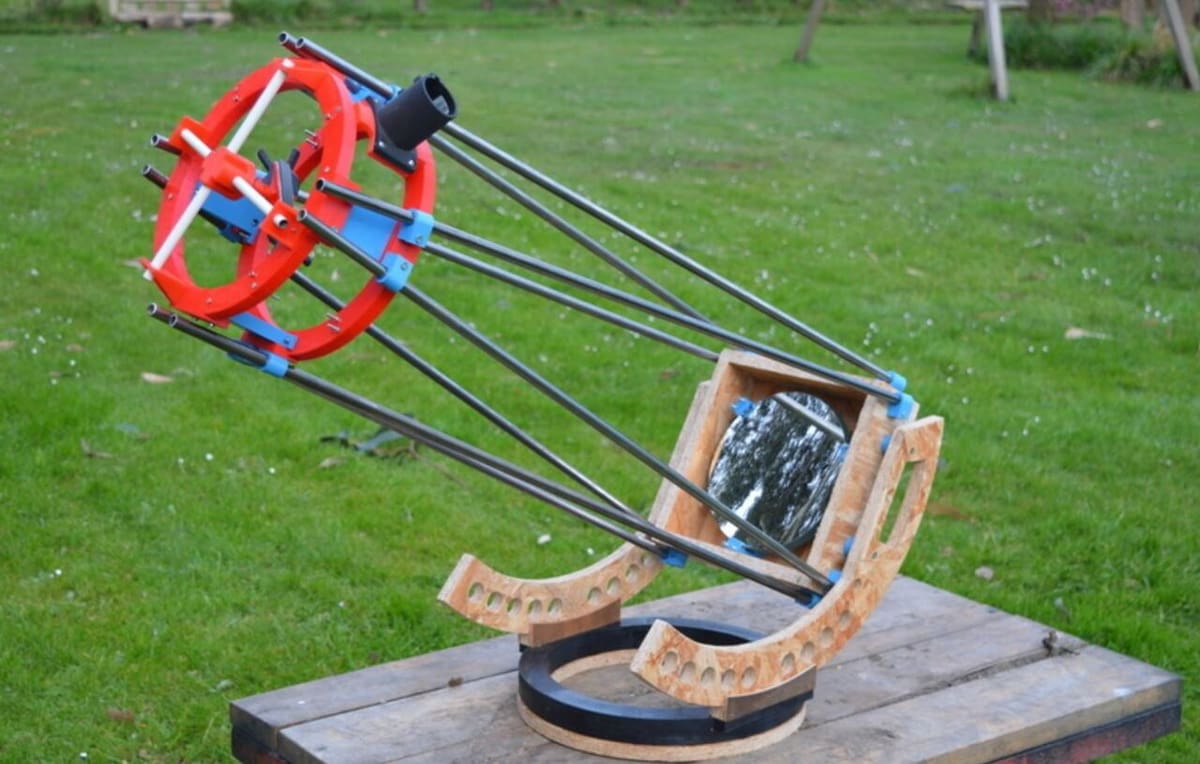 The ABSDBS telescope is another Newtonian option but it uses a larger 8-inch primary mirror