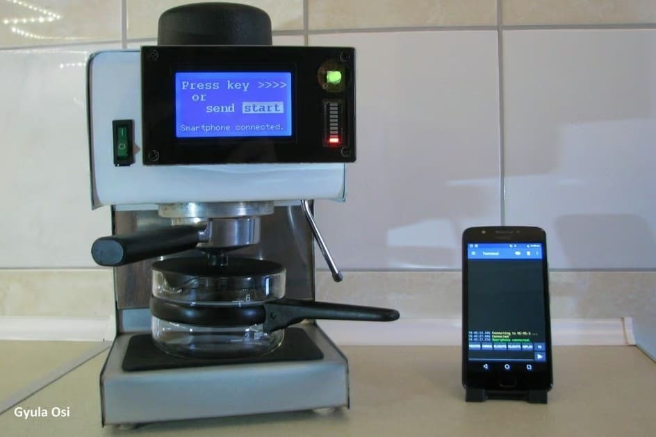 Get the coffee started without leaving your bed
